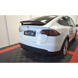 Диффузор заднего бампера на Tesla Model X